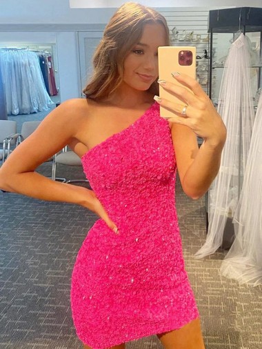 Short Sleeveless Sheath Velvet Sequin Homecoming Dresses Vancouver